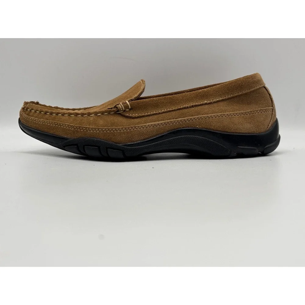 Allen Edmonds Boulder Brown Suede Loafers Men's Size 7